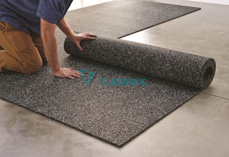 Rubber flooring