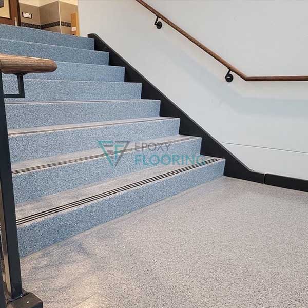 Stair Tread Terrazzo Floor